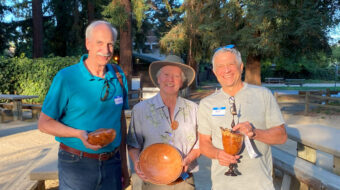 Woodturning Champions: Mark Koenig, Dennis Lillis, Bob Bley