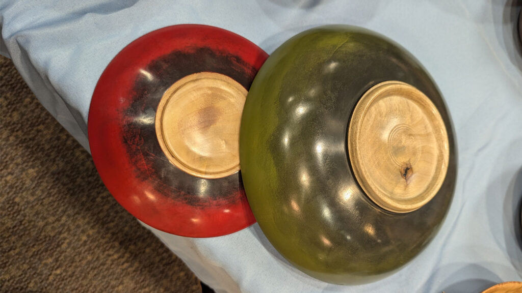 Dyed Bowls by Chip Krauskopf