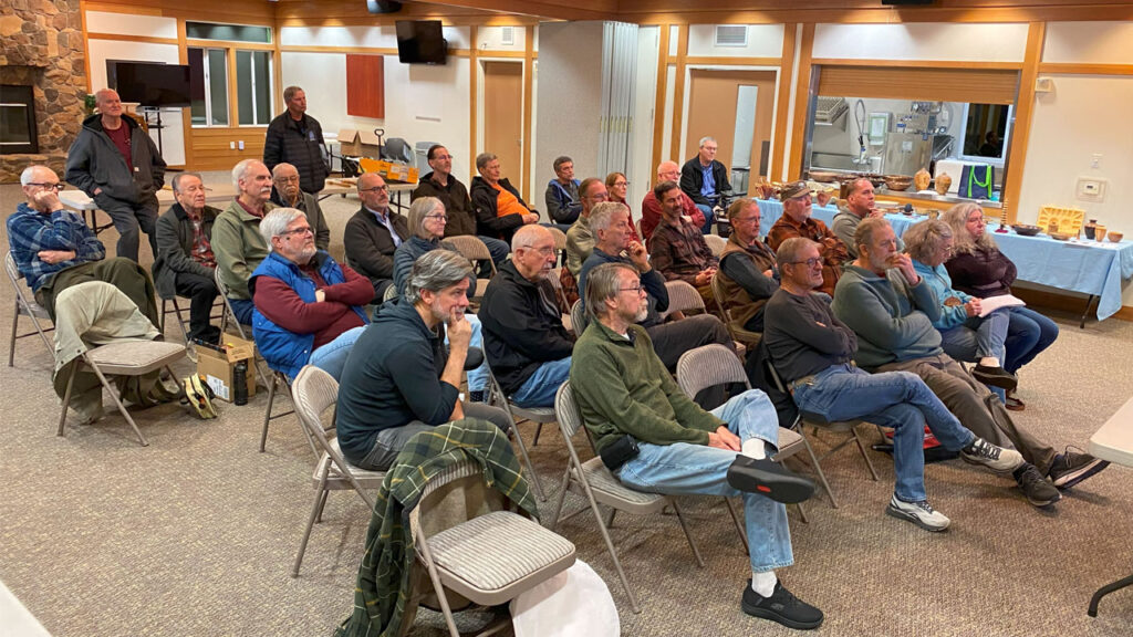 Audience of Bob Bley's presentation.