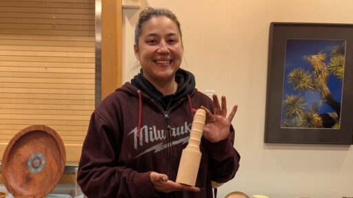 Felicia Nicole turned a muddler/mallet