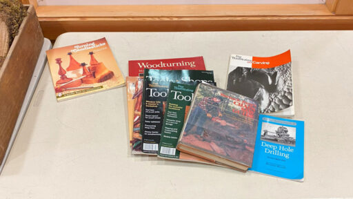 Woodturning books and magazines