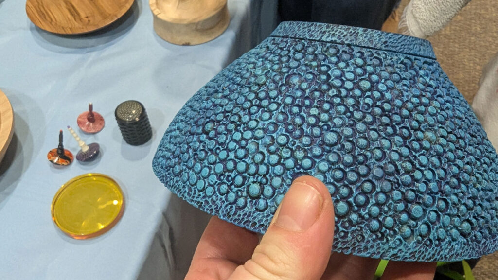 Textured bowl by Brad Bond