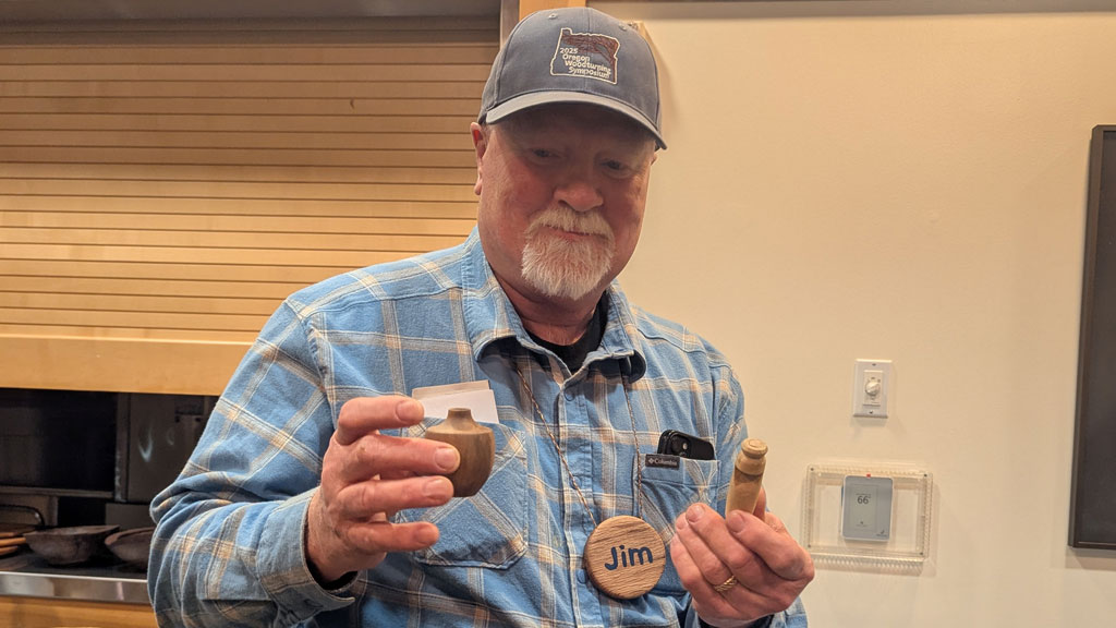 Jim Koren turned a whistle