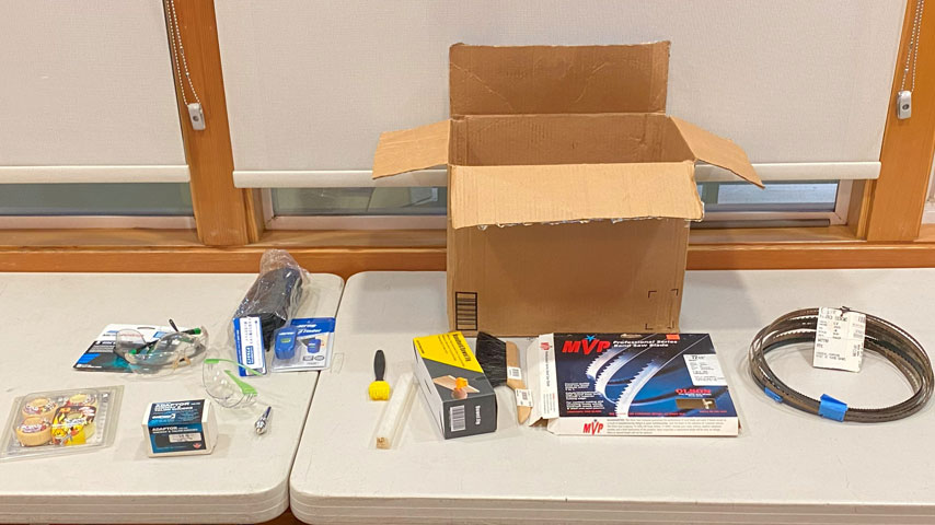 Participation prizes: tools