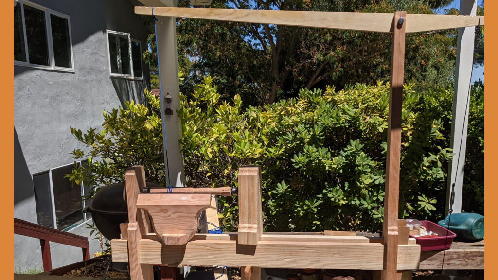 Pole lathe