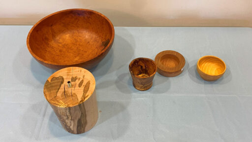 Five woodturning projects
