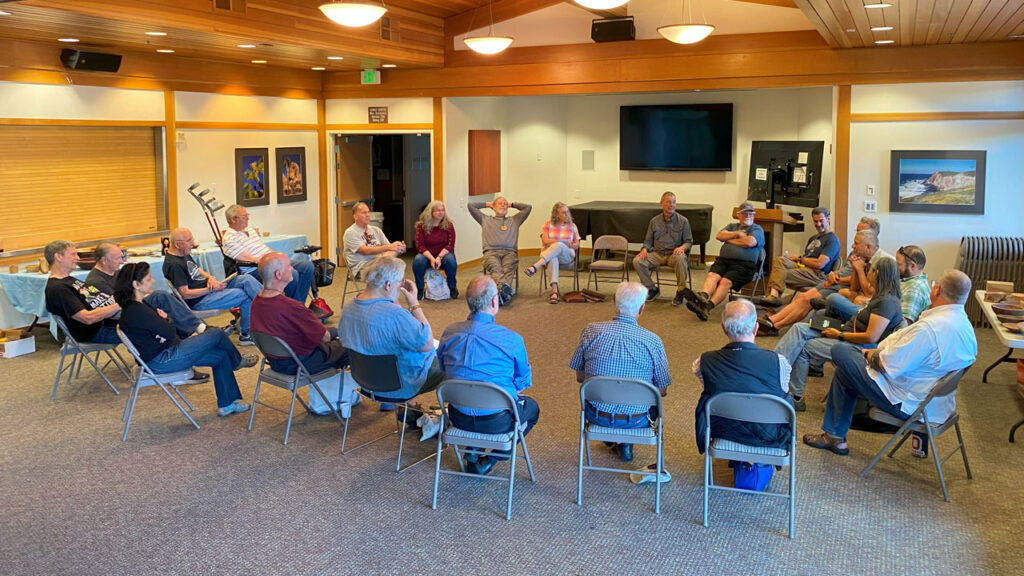 Photo for the Woodturners Newsletter: WBW Attendees, June 2025