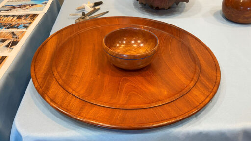 Large platter and a small bowl by Dean