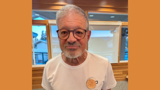 Jerry turned his name badge