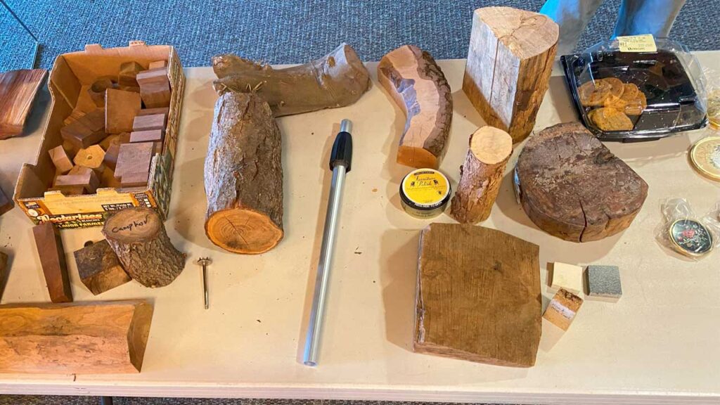 Mostly wood.