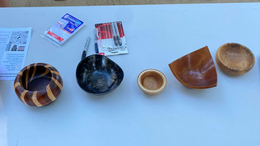 Woodturning projects: various bowls