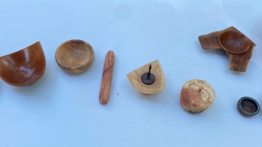 Various voodturning projects.