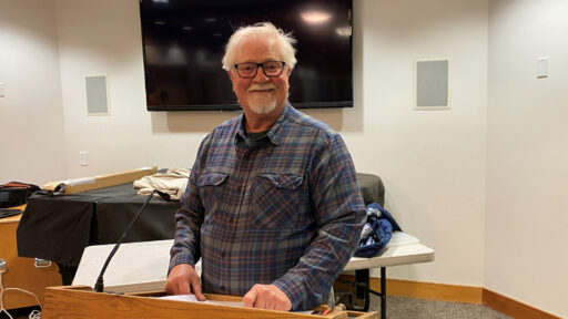 Jim Koren is presenting the meeting agenda.