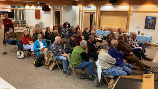 Attendees of the WBW meeting on January 21st, 2026. The photo was taken for the woodturners newsletter.