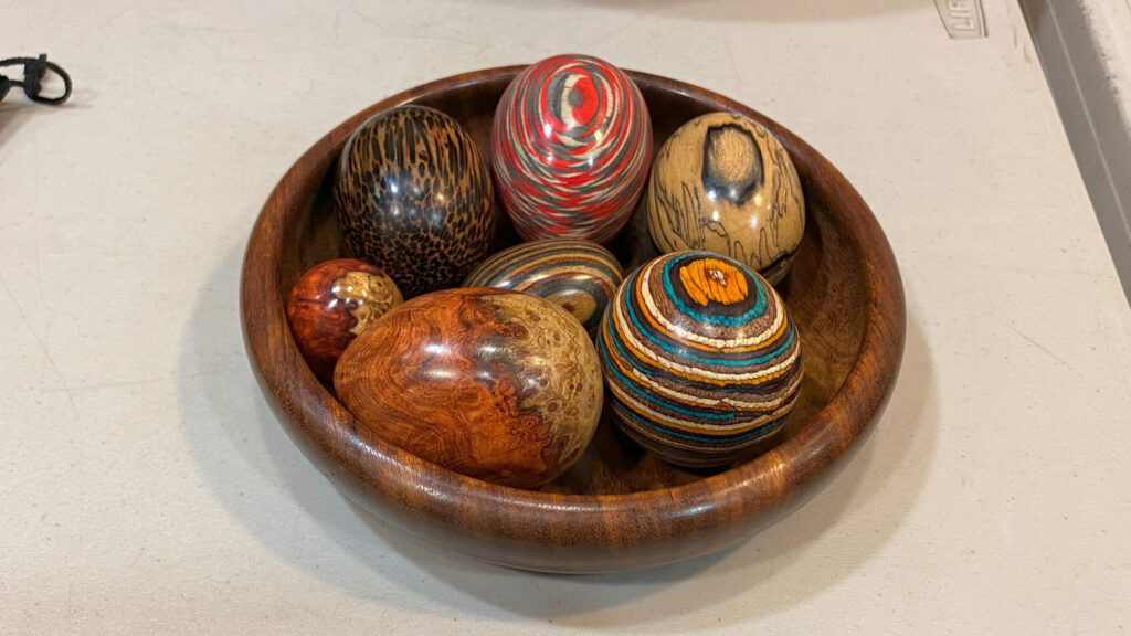 Easter Eggs Turned by Jon Sauer