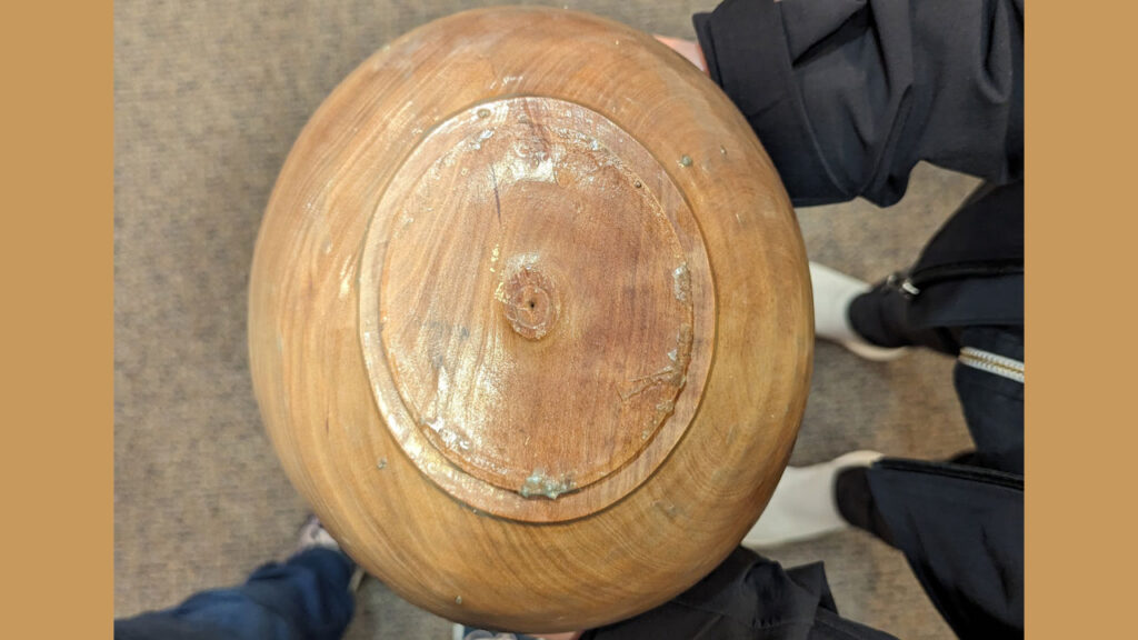 Madrone Bowl Dried Oval