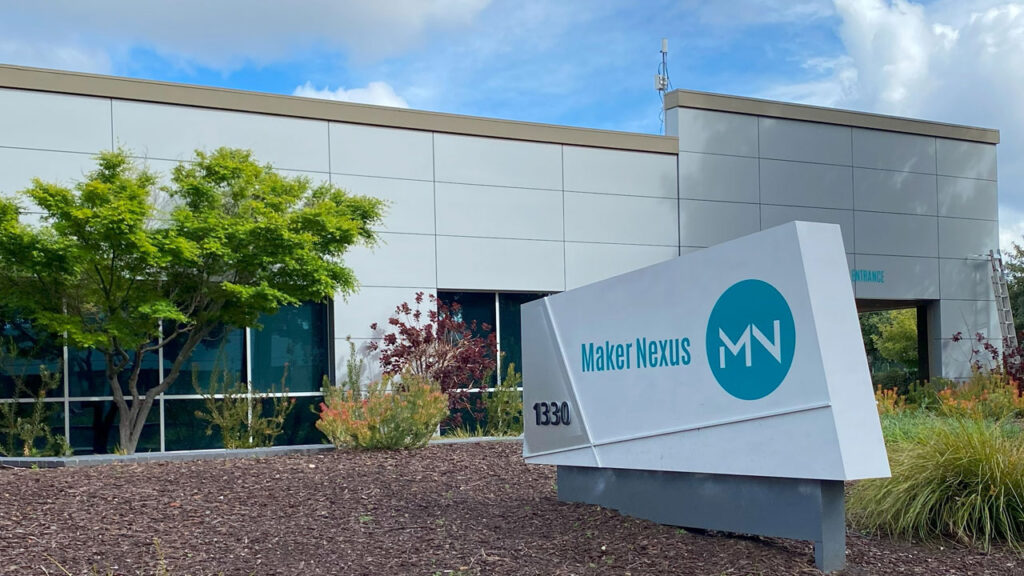 Maker Nexus building at Sunnyvale, CA