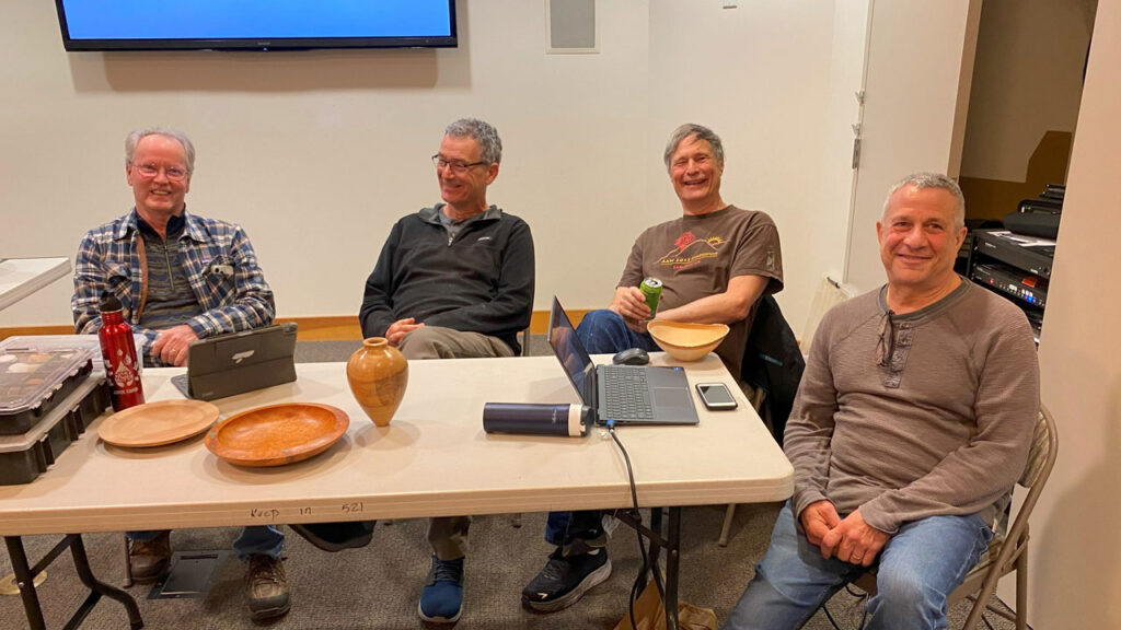 A panel of four WBW members to discuss sanding.